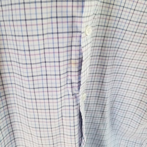 Tommy Hilfiger Pink/Navy/Blue Men's Shirt L/G - Picture 4 of 4